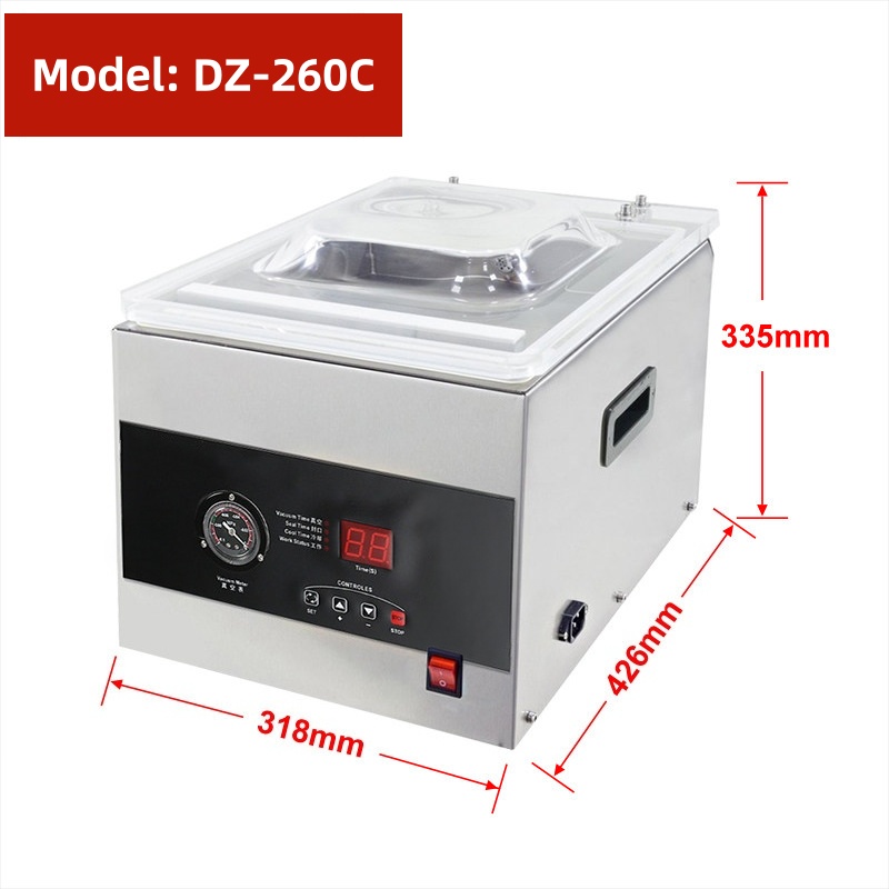 Food Vacuum Sealer Machine - Table Top Chamber Vacuum Sealer Machine
