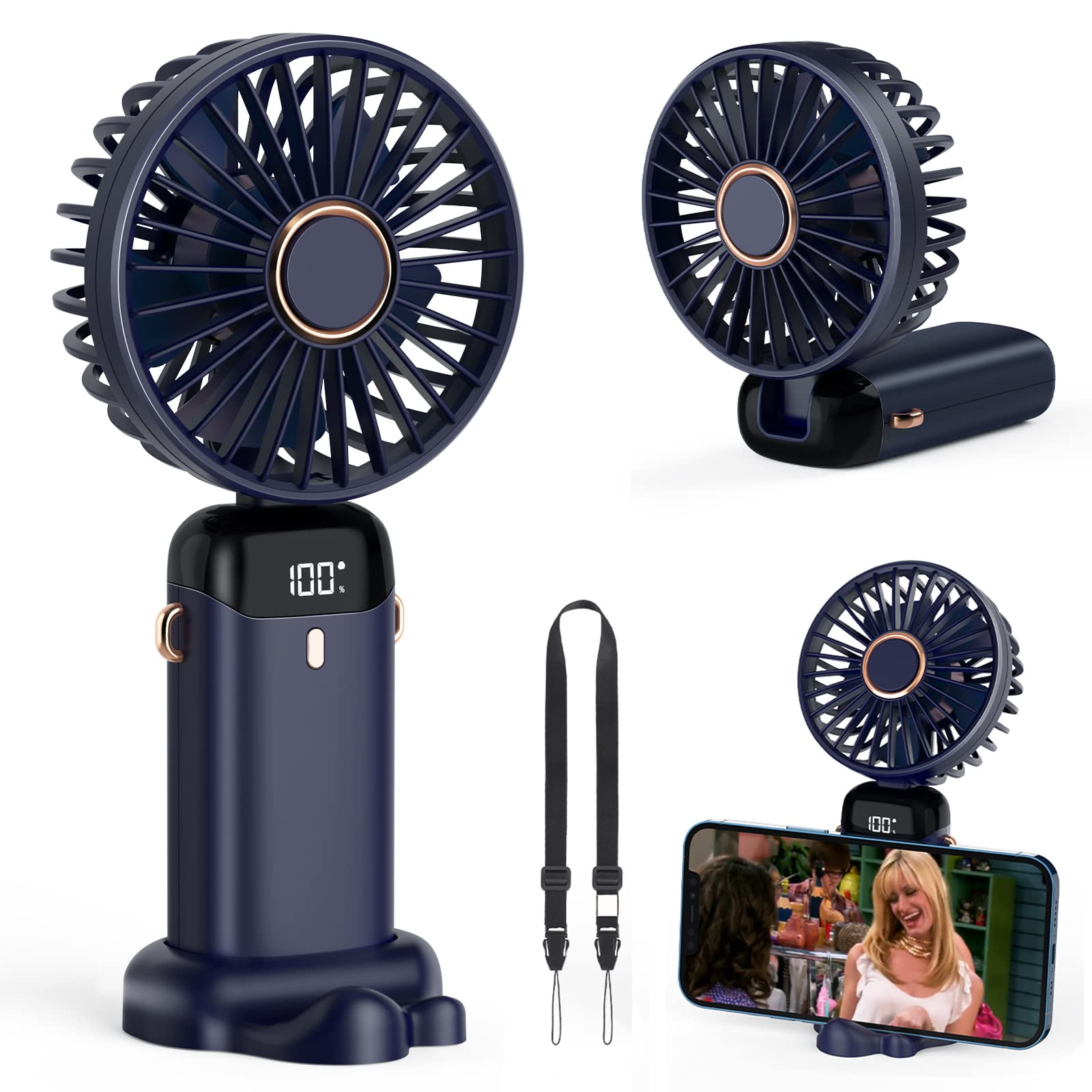 Electric Fan Portable Air Cond - Portable Blender Usb Rechargeable recension och pris