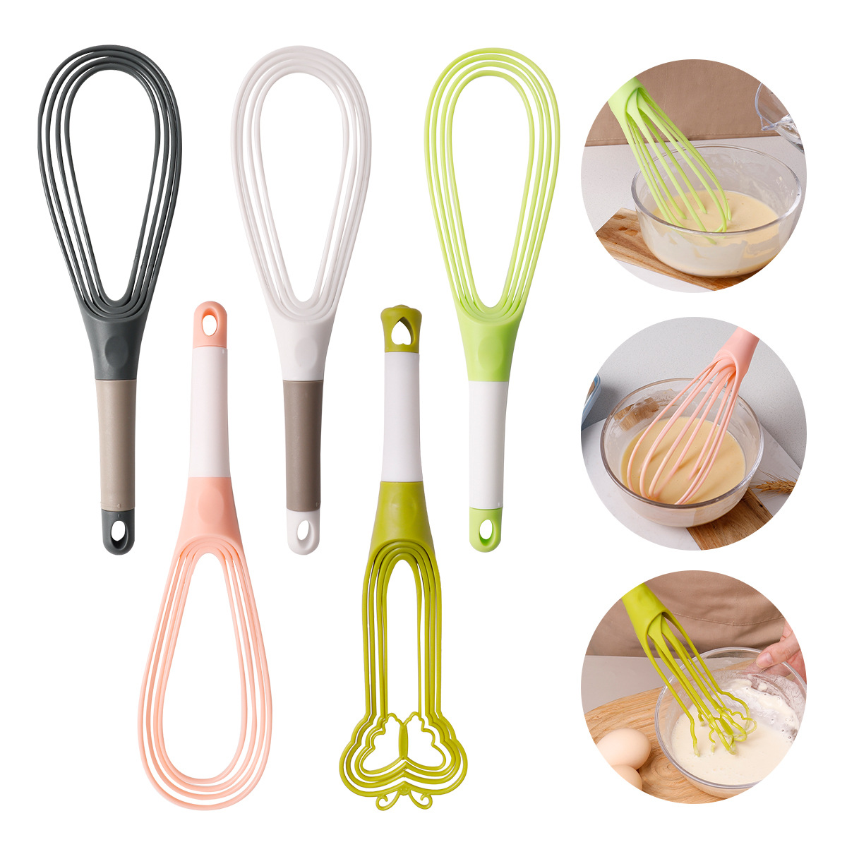 1pcs Egg Beater Rotated Egg Mi - Immersion Hand Blender Set recension och pris
