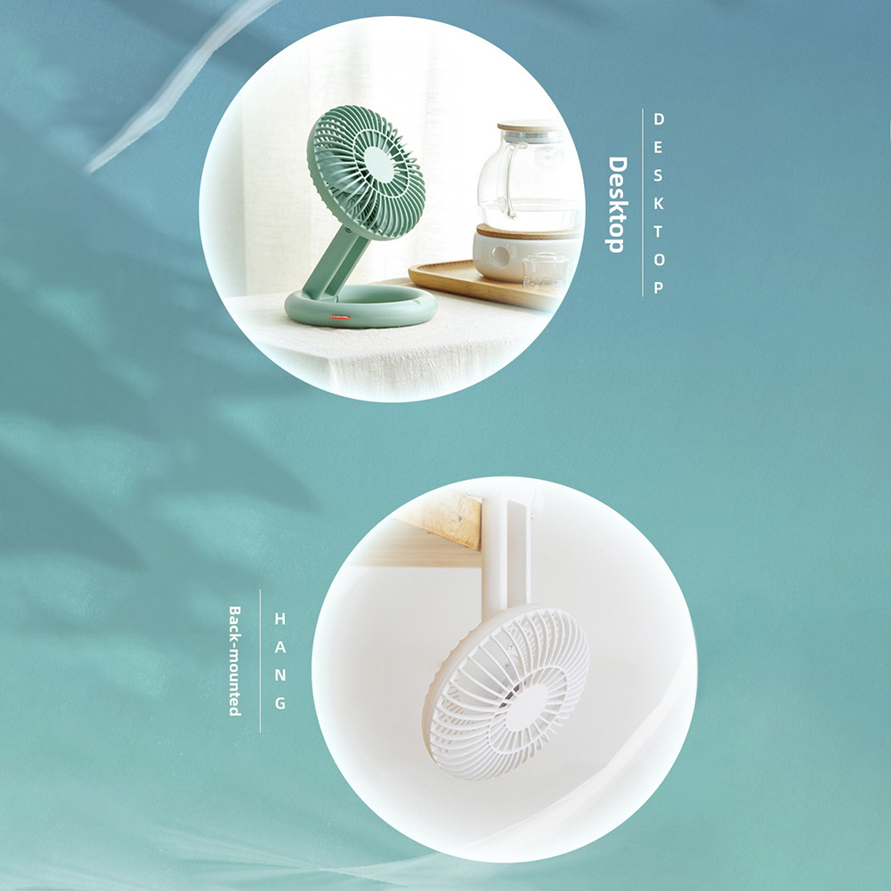 Foldable Mini Desk Fan USB Rec - Portable Blender Usb Rechargeable recension och pris