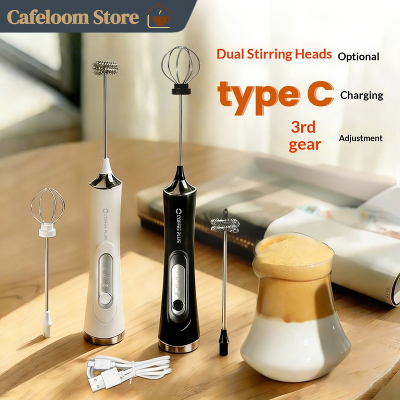 Coffee Plus Handheld Electric  - Electric Milk Frother Handheld recension och pris