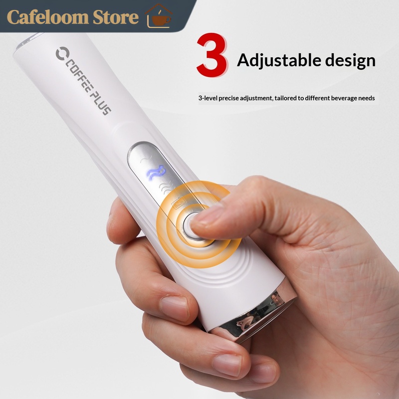 Coffee Plus Handheld Electric  - Electric Milk Frother Handheld recension och pris