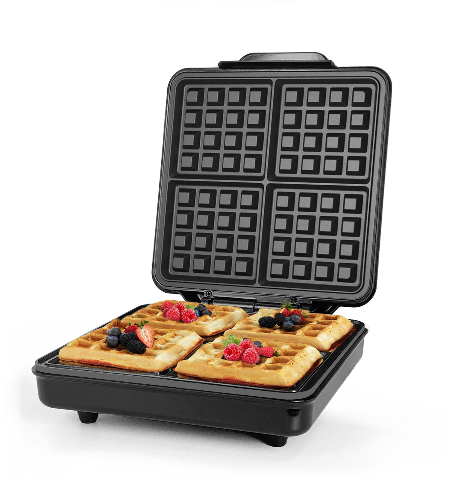 Mini Automatic 1200W 4-Slice D - Mini Waffle Maker Machine recension och pris