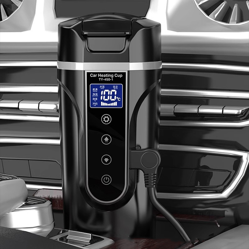R31 450ml Car Heating Cup 12v/ - Electric Kettle Temperature Control recension och pris