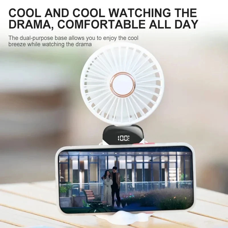 Mini Handheld Fan Foldable Nec - Small Appliances recension och pris