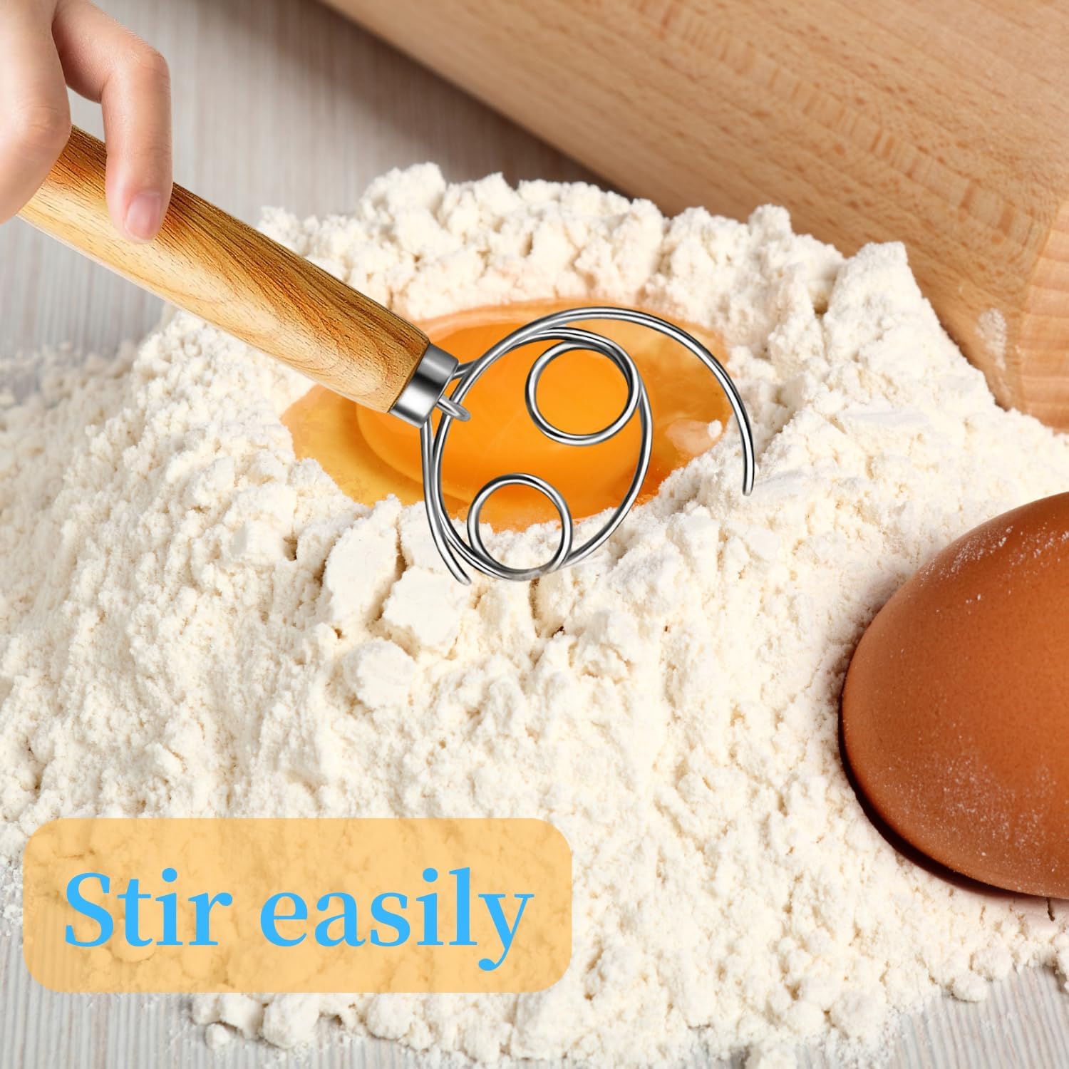 Stainless Steel Hand Mixer Dou - Immersion Hand Blender Set recension och pris