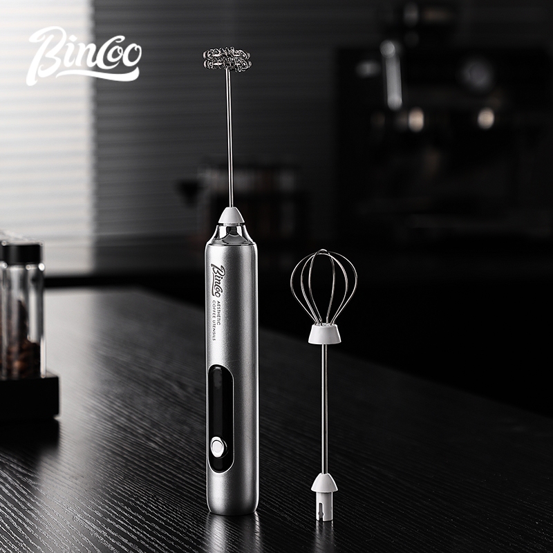 Bincoo Digital Handheld Milk F - Electric Milk Frother Handheld recension och pris
