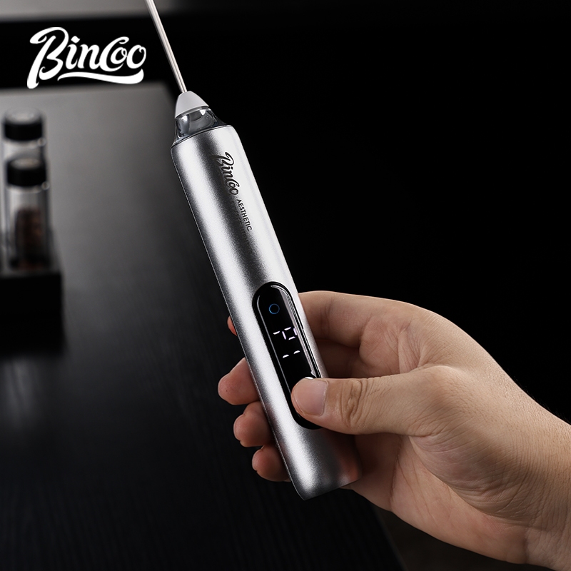 Bincoo Digital Handheld Milk F - Electric Milk Frother Handheld recension och pris
