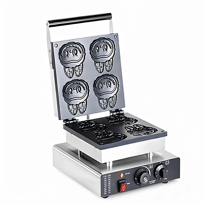 Professional Cartoon Shape Waf - Mini Waffle Maker Machine recension och pris