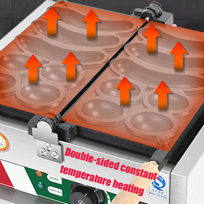 4-hole 110V/220V Non-stick Rou - Mini Waffle Maker Machine recension och pris