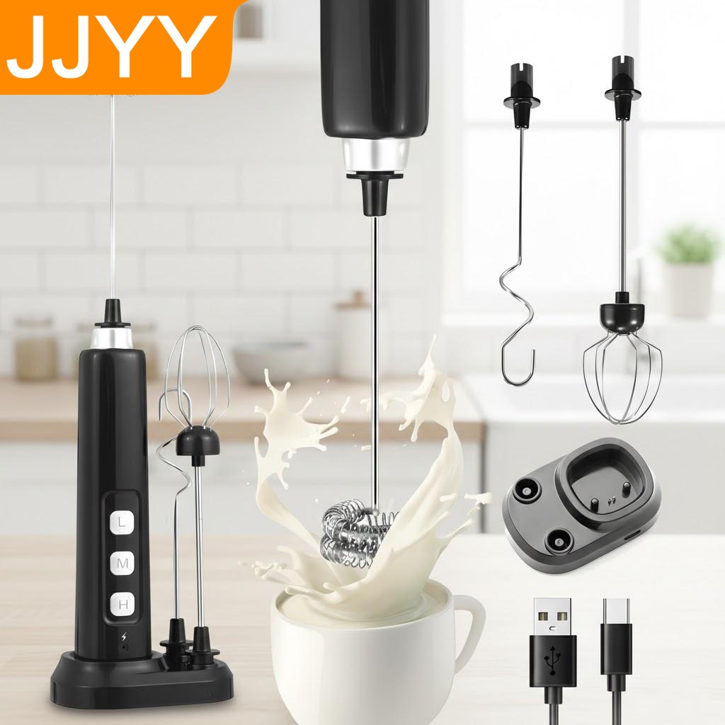 USB Rechargeable Handheld Milk - Electric Milk Frother Handheld recension och pris