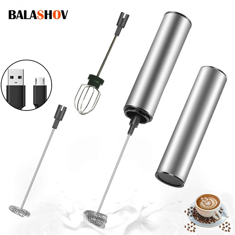 Portable Electric Milk Frother - Portable Blender Usb Rechargeable recension och pris