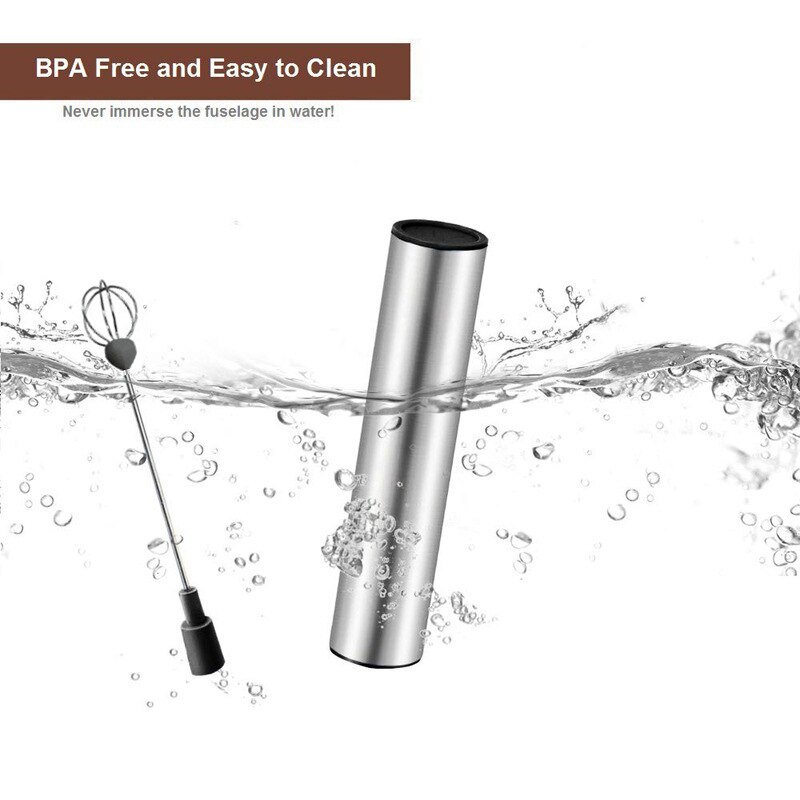Portable Electric Milk Frother - Portable Blender Usb Rechargeable recension och pris